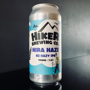 A can of Hiker, Hira Haze, 440ml from My Beer Dealer.
