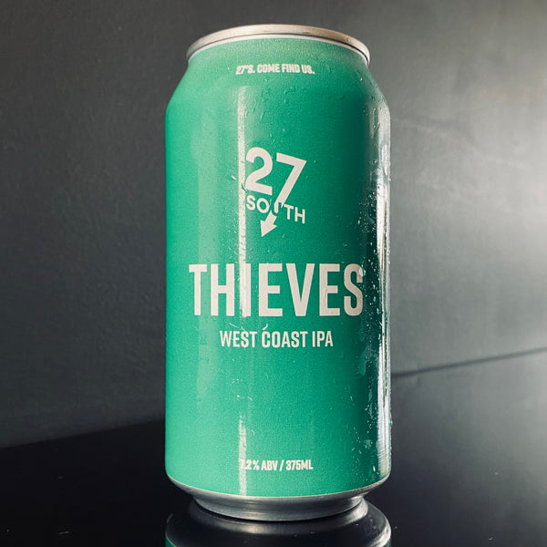 A can of 27 South Brewing, Thieves, 375ml from My Beer Dealer.