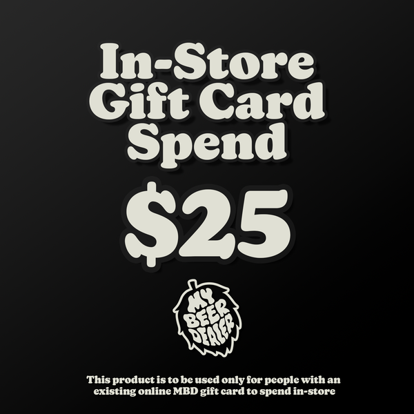 In-Store Gift Card Spend: $25