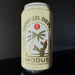 A Can of Modus Brewing, Ginger Beer, 375ml from My Beer Dealer.