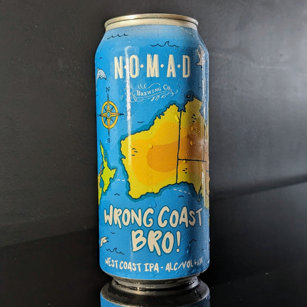 Nomad Brewing Co., Wrong Coast Bro! - West Coast IPA, 440ml