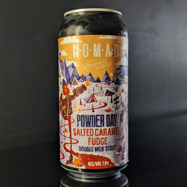 Nomad Brewing Co., Powder Day - Salted Caramel Fudge Stout, 440ml
