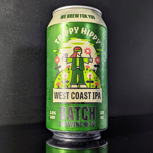 Batch Brewing Co., Trippy Hippy West Coast IPA, 375ml