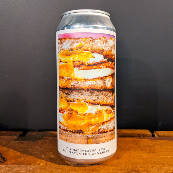 Evil Twin Brewing NYC, It's "Baconeggncheese", Not "Bacon, Egg, & Cheese", 473ml