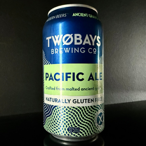 Two Bays Brewing Co Pacific Ale can fro My Beer Dealer on a dark background