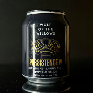 A can of Wolf of the Willows, Persistence IV from My Beer Dealer.