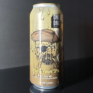 A can of One Drop Brewing Co., Mind Your P's Pastry Stout, 440ml from My Beer Dealer.
