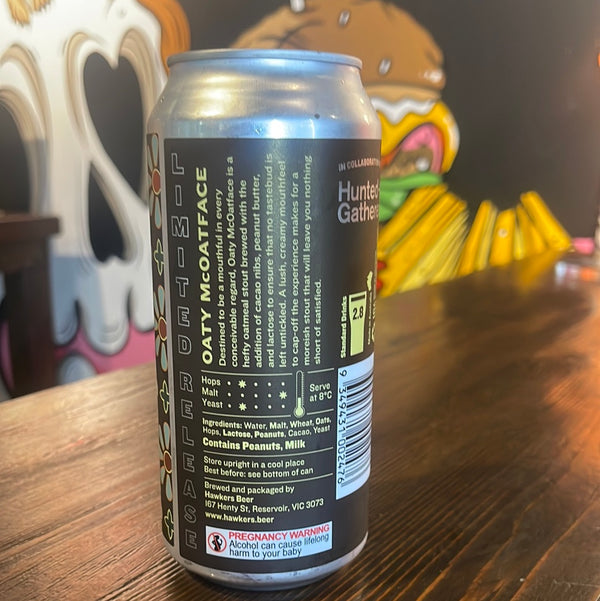Hawkers Beer, Oaty McOatface, 440ml