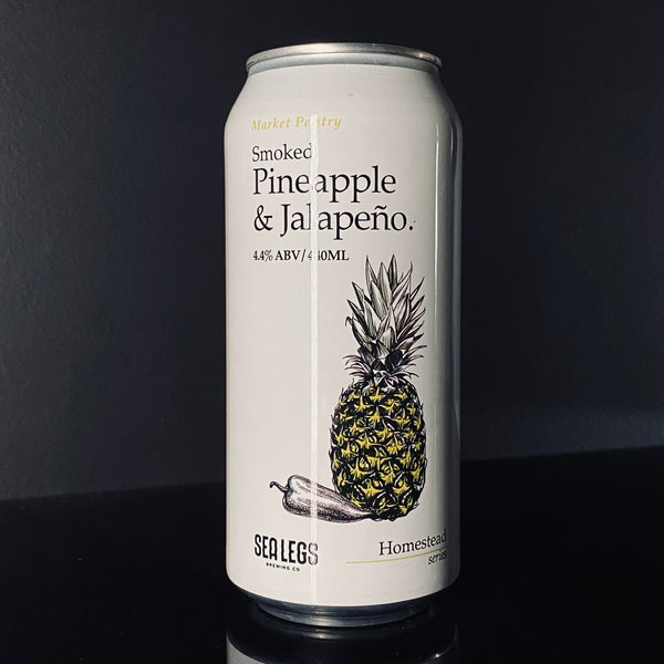 Sea Legs Brewing, Smoked Pineapple & Jalapeno Sour, 440ml