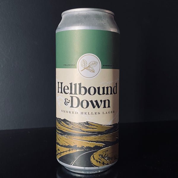 Fieldwork Brewing, Hellbound & Down: Smoked Helles, 473 ml