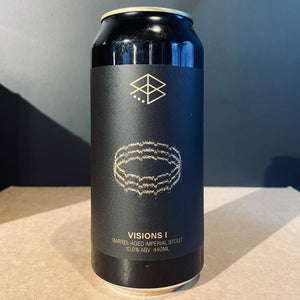 A can of Range Brewing, Visions I - Barrel Aged Imperial Stout, 440ml from My Beer Dealer