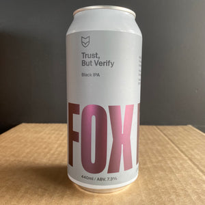 A can of Fox Friday, Trust But Verify, 440ml from My Beer Dealer