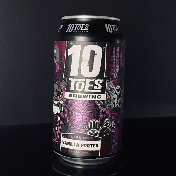 10 Toes Brewery, Alter Ego Vanilla Porter, 375ml
