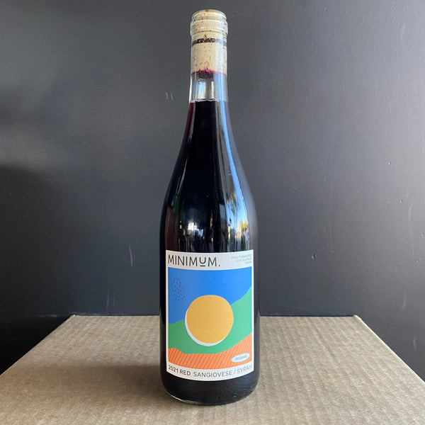 Minimum Red Sangiovese Syrah 2021 750ml
