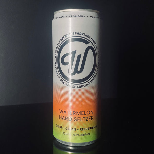 Wayward Brewing, Watermelon Hard Seltzer, 330ml