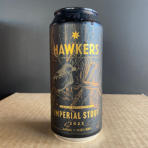 Hawkers Beer, Maple Barrel Aged Imperial Stout 2023, 440ml Hawkers Beer, Maple Barrel Aged Imperial Stout 2023, 440ml