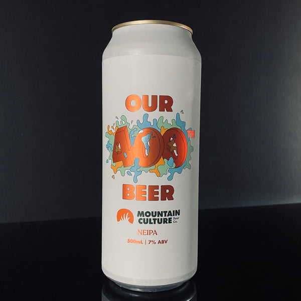 Mountain Culture Beer Co., Our 400th Beer, 500ml