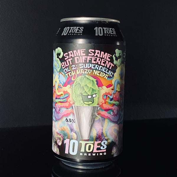 10 Toes, Same Same But Different V2 NEIPA, 375ml