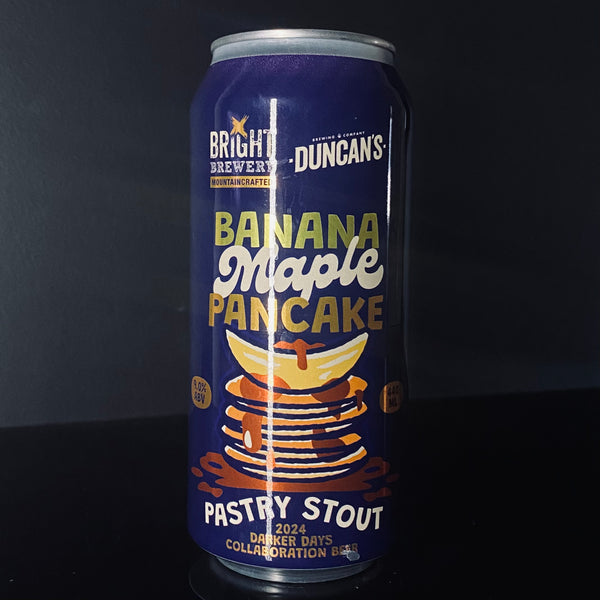 Bright X Duncan's, Banana Maple Pancake Pastry Stout, 440ml