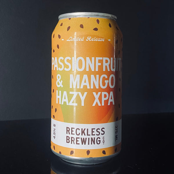 Reckless, Passionfruit & Mango Hazy XPA, 375ml