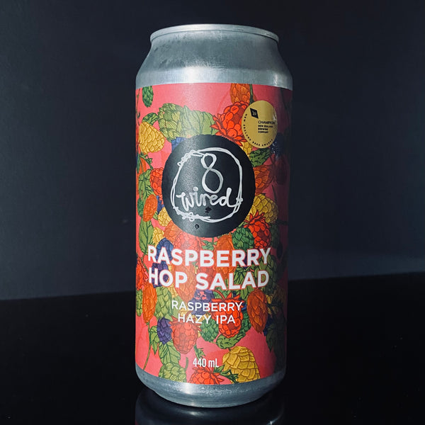 8 Wired, Raspberry Hop Salad: Hazy IPA, 440ml