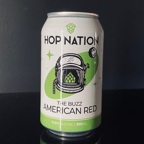 Hop Nation, The Buzz: American Red, 355ml