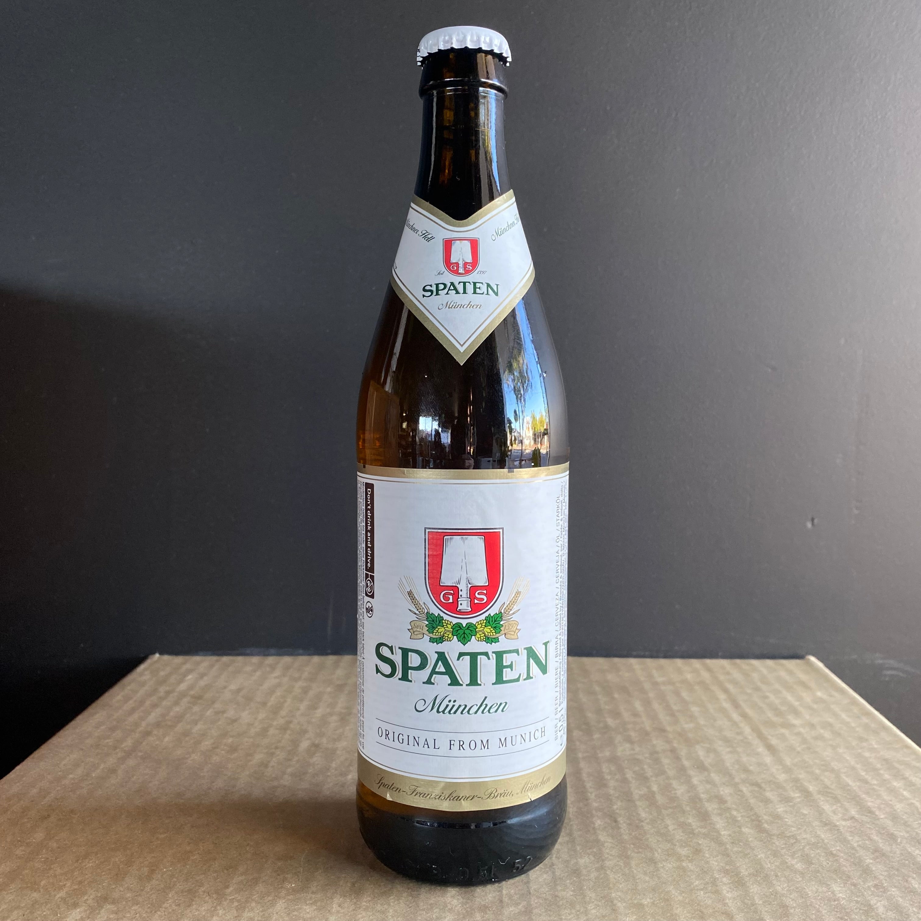 Spaten, Munchner Hell - Helles Lager, 500ml – My Beer Dealer | 