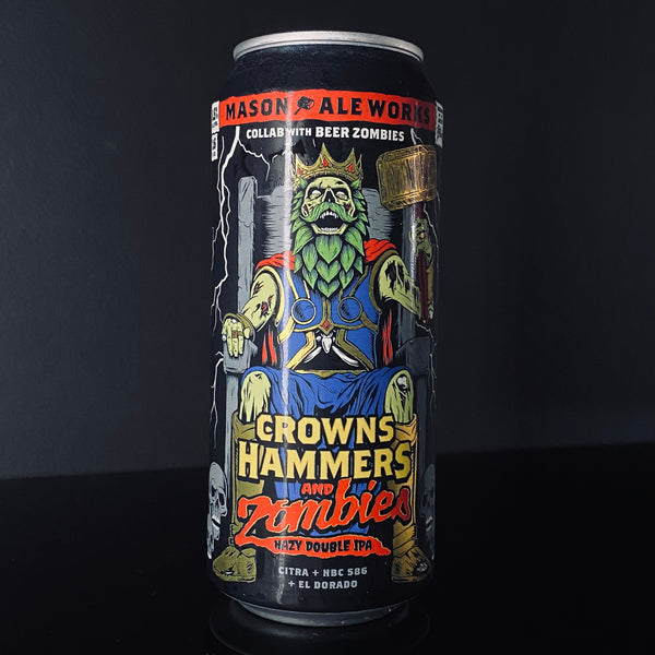 Mason Ale Works, Crowns, Hammers, And Zombies, 473ml