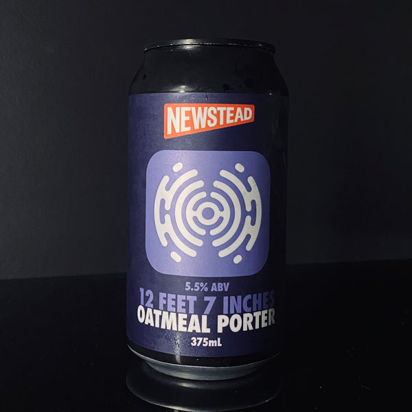 Newstead Brewing, 12 Feet Seven 7 Inches - Oatmeal Porter, 375ml