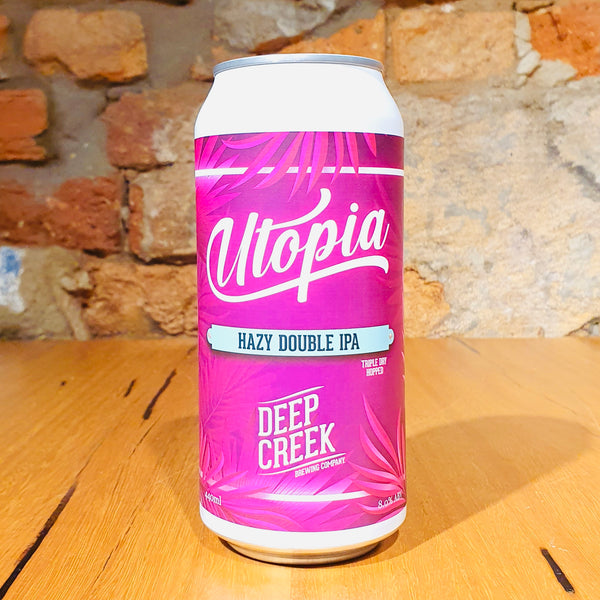 Deep Creek Brewing Co., Utopia Hazy DIPA, 440ml