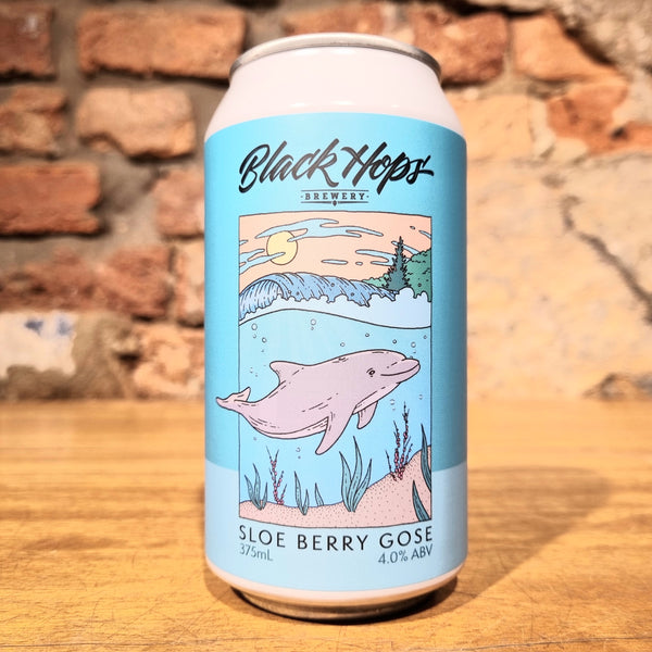 Black Hops Brewery, Sloeberry Gose, 375ml