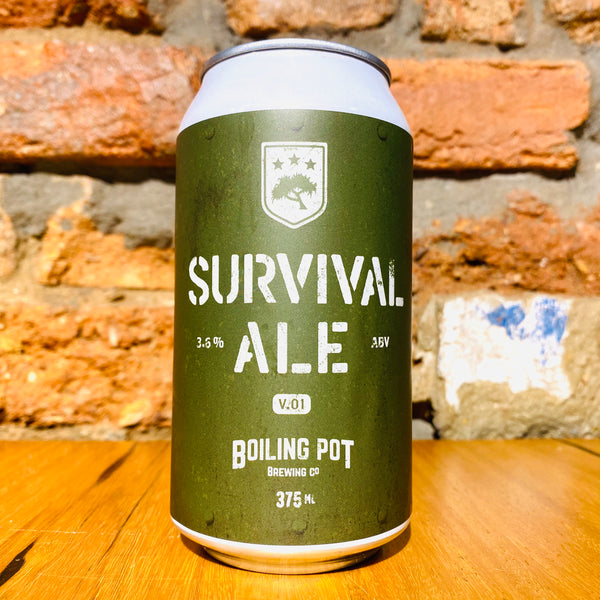 Boiling Pot Brewing Co., Survival Ale, 375ml