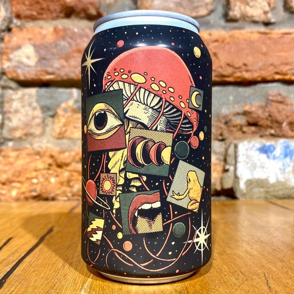 Collective Arts, Origin of Darkness: Imperial Stout w/ Coffee, Almonds, Lactose & Speculoos Cookies (Vitaman Sea Collab), 355ml