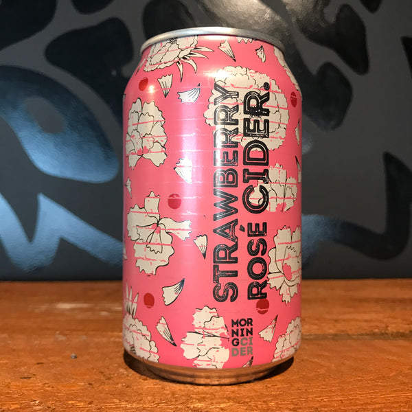 Morningcider, Strawberry Rose Cider, 330ml