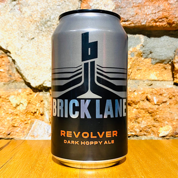Brick Lane Brewing Co., Revolver Dark Hoppy Ale, 355ml