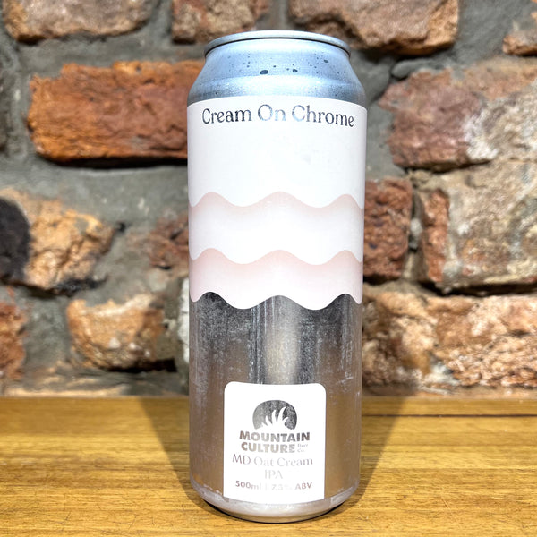 Mountain Culture Beer Co., Cream on Chrome, 500ml