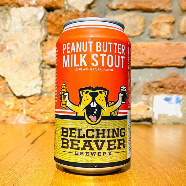 Belching Beaver Brewery, Peanut Butter Milk Stout, 355ml