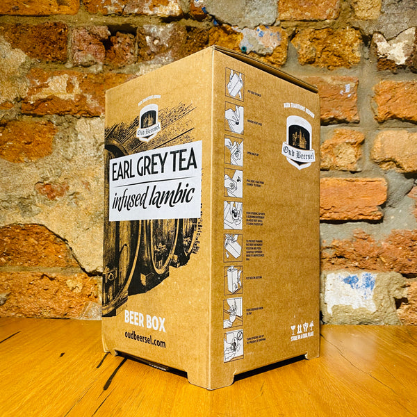 Oud Beersel, Earl Grey Tea infused Lambic, 3.1L bag-in-box