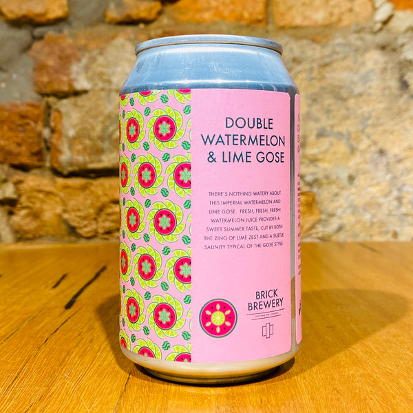 Brick Brewery, Double Watermelon & Lime Gose, 330ml