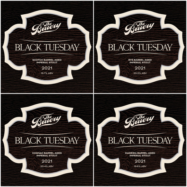 Bruery Black Tuesday 'Barrel Series' Foursome