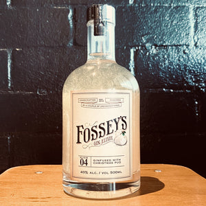 A bottle of Fossey's, Christmas Pudding Gin, 500ml