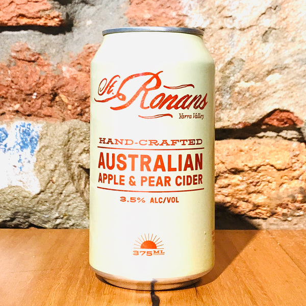 St Ronans, Apple + Pear Cider, 375ml
