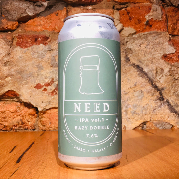 Bridge Road Brewers, NEed IPA Vol 1 - Hazy Double, 440ml