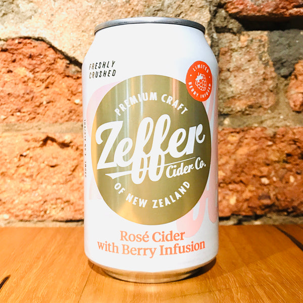 Zeffer Cider Co., Rose Cider with Berries Infusion, 330ml