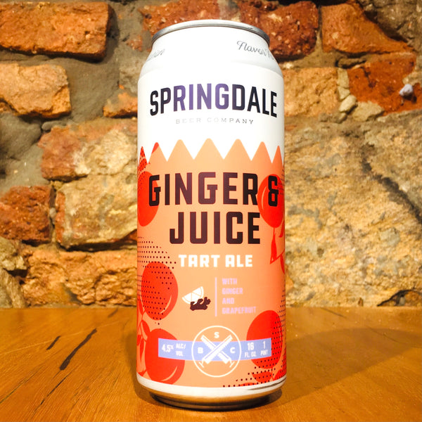 Springdale, Ginger & Juice, 473ml