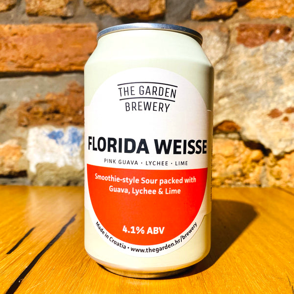 The Garden Brewery, Sours Collection - Florida Weisse Strawberry, Dragonfruit & Passionfruit, 330ml