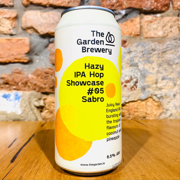 The Garden Brewery,Hazy IPA Hop Showcase #5 Sabro, 440ml