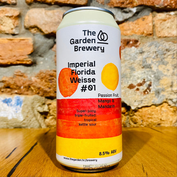The Garden Brewery, Imperial Florida Weisse #1 (Orange/Mango/Passionfruit), 440ml