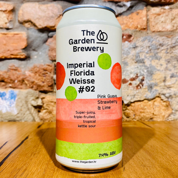 The Garden Brewery, Imperial Florida Weisse #2 (Pink/Guava/Strawberry/Lime), 440ml