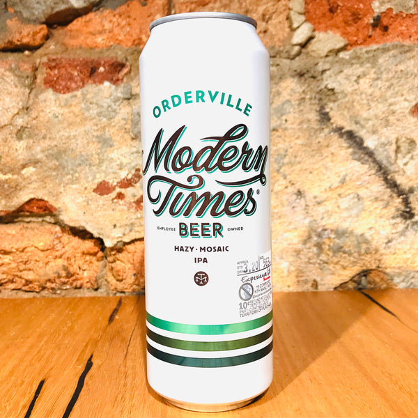 Modern Times Beer, Orderville Tall Boy, 563ml